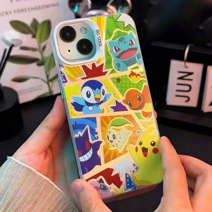 Cute Cartoon Piplup Charmander Phone Case For iPhone
