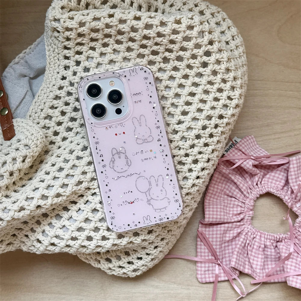 Luxury Glitter Pink Phone Case