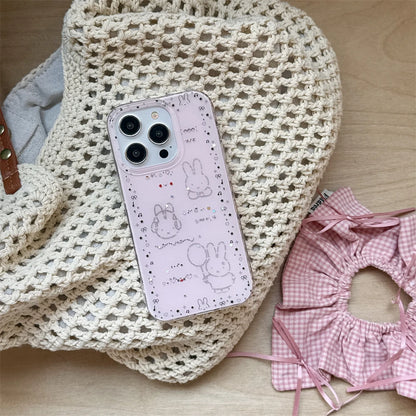 Luxury Glitter Pink Phone Case