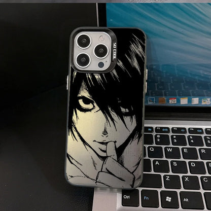 Cool Anime Character Death Note pattern Phone Case For iPhone