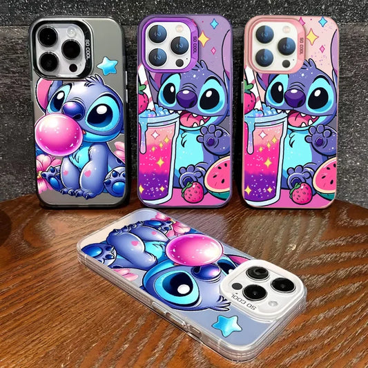Disney Cute Cartoon Stitch Phone Case For iPhone
