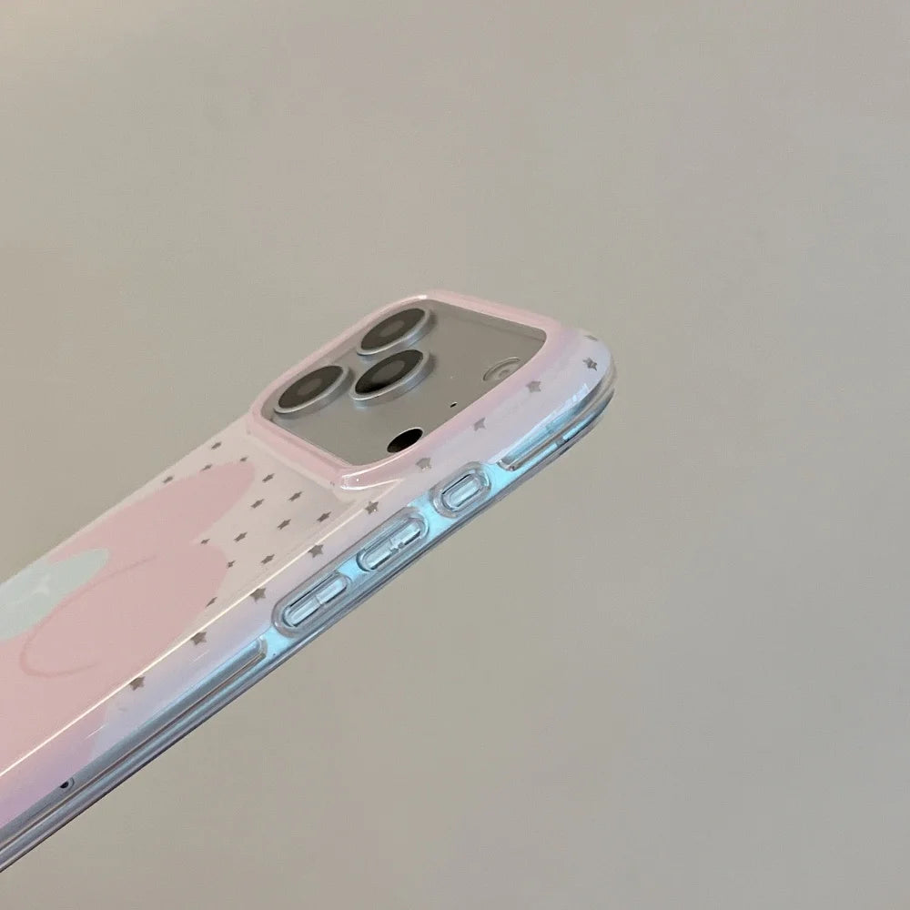 Korean Little Star Cute Melody Rabbit Phone Case For iPhone