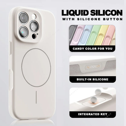 Magnetic Wrist Strap Phone Case For iPhone