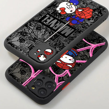 Marvel Cute Spider Man Cartoon For iPhone Phone Case