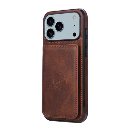 Anti-Theft Magnetic Leather Phone Case For iPhone
