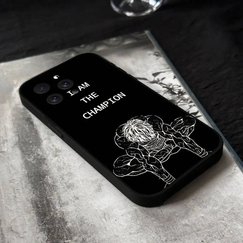 Anime Baki Hanmas Phone Case For iPhone