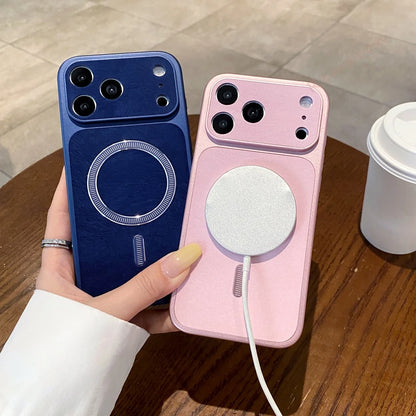 Fashion Heat Dissipation Magnetic Phone Case For iPhone