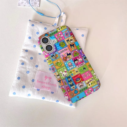 Cute Cartoon With Charm Phone Case