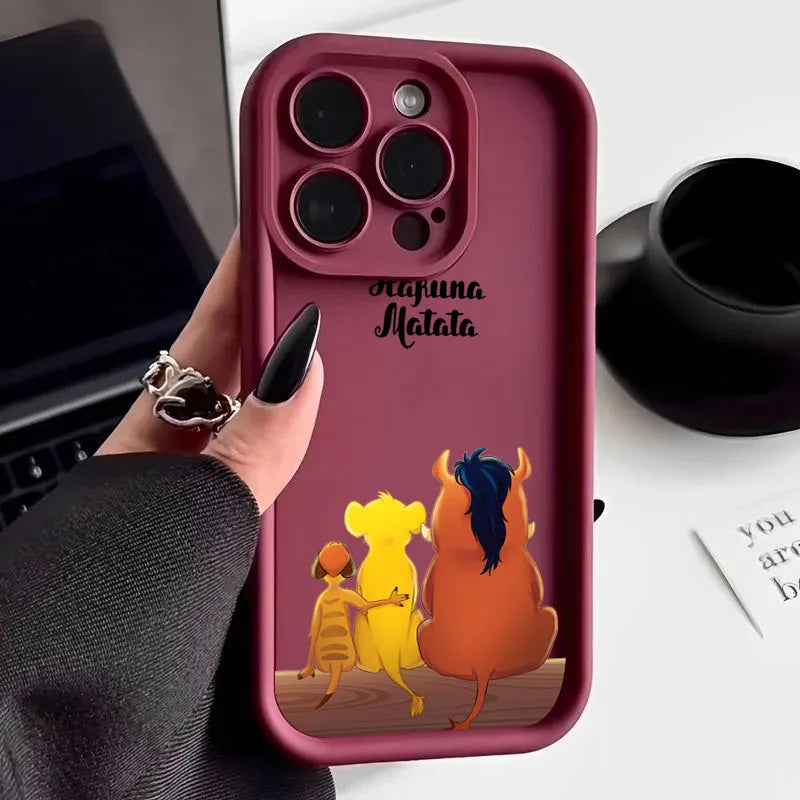Disney The Lion King Hakuna Matata Phone Case For iPhone
