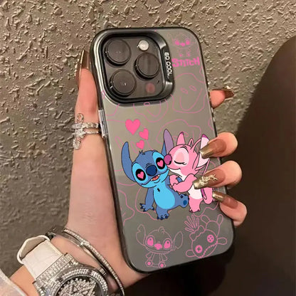 Funny Baby Stitch Phone Case For iPhone