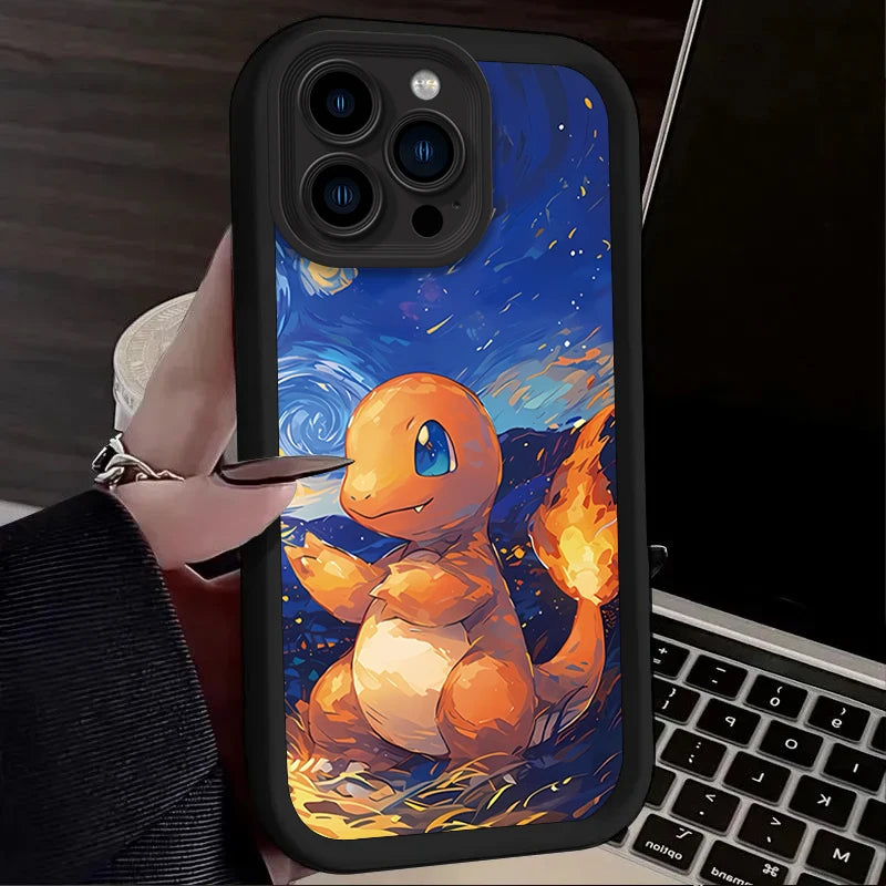 Lovely Pokemon Starry Sky Case For iPhone