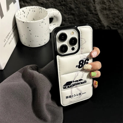 Anime Initial D AE86 Car Phone Case For iPhone