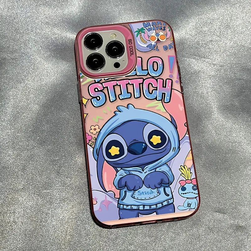 Stitch Naughty Sweater Phone Case For iPhone