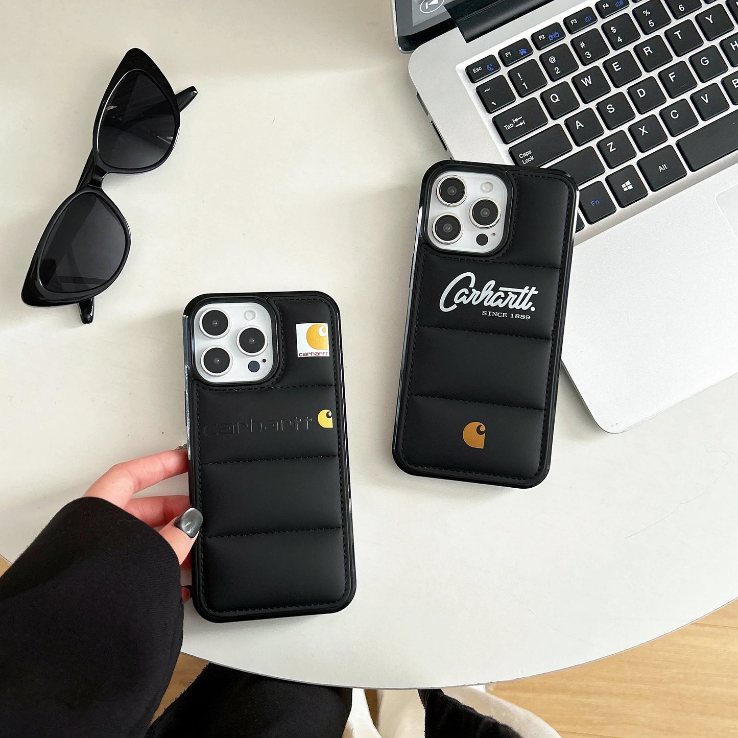 Liquid Down Jacket Airbag Phone Case