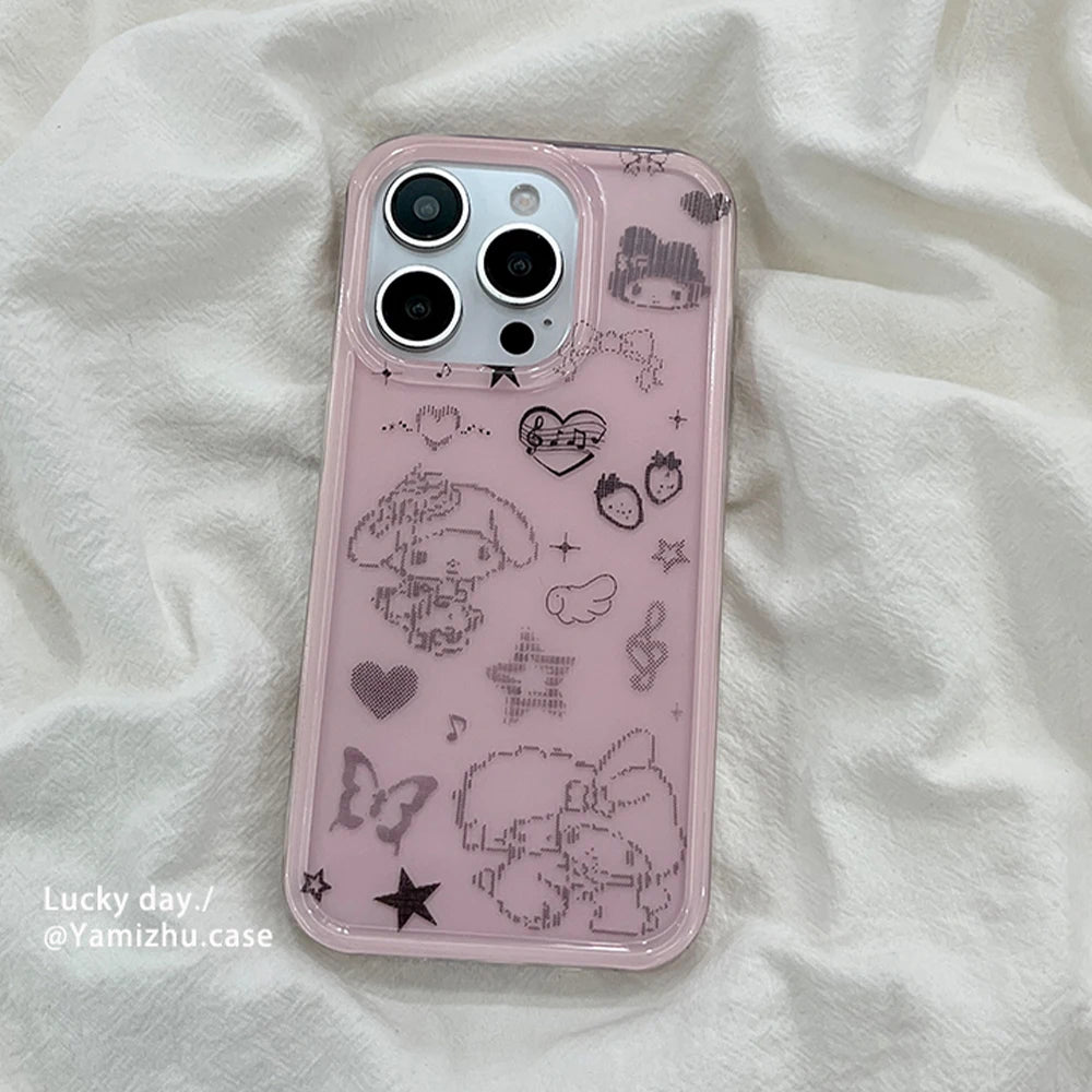 Hello Kitty With Luxury Phone Case