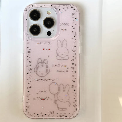 Luxury Glitter Pink Phone Case