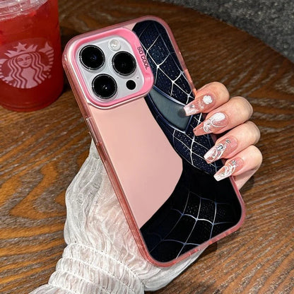 Marvel Spider Man Half Face Cool Phone Case For iPhone