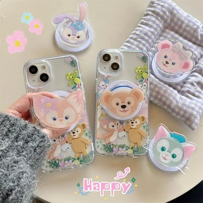 Disney LinaBell CookieAnn Duffy Mobile Phone Case Magnetic Holder Available For iPhone