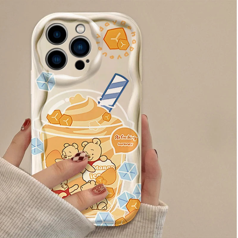 Disney WinniethePooh Strawberry Shortcake Bear Case For iPhone