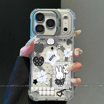 Kawaii Anime Miffy Magnetic Phone Case
