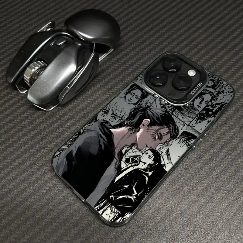 Anime Japanese Attack On Titan Eren Yeager Coque For iPhone