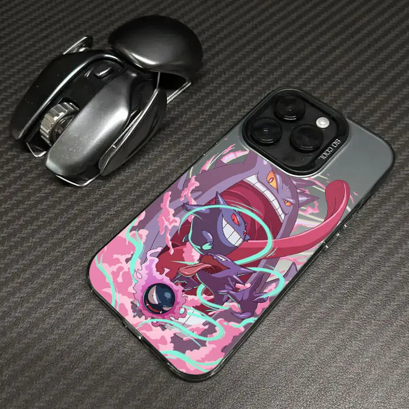 Pokemon Gengar Pikachus Eeveelutions Anime Coque Phone Case