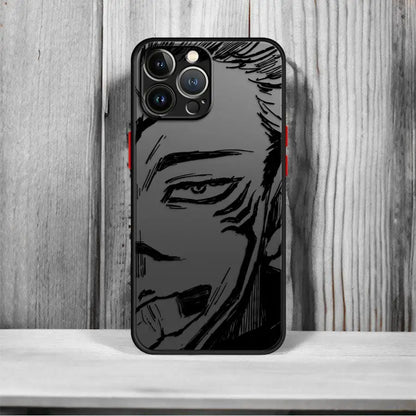 Anime Sukuna Jujutsus Kaisen Soft Cover Case For iPhone