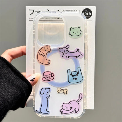 Cute Cat Cartoon Kitty Magnetic Phone Case