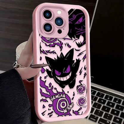 Cartoon Pokemon Gengar Case  For iPhone