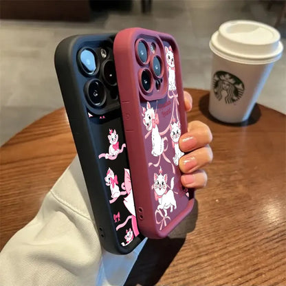 Lovely Marie The Aristocats Cat Phone Case For iPhone