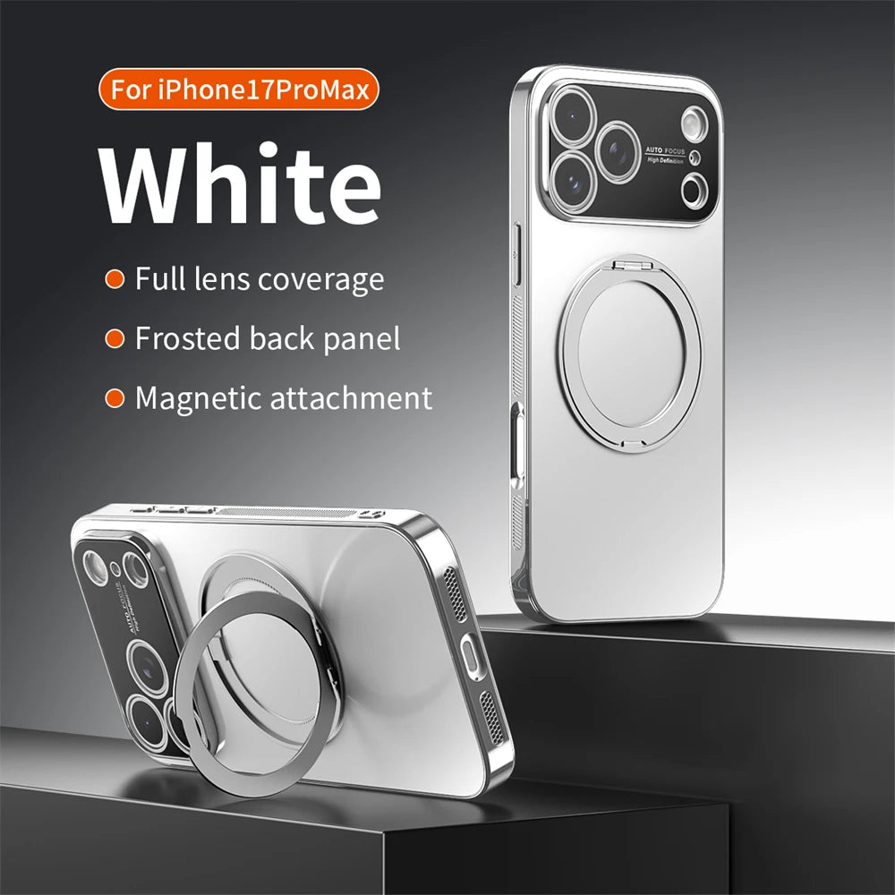 360° Rotating Magnetic Ring Stand Case For Magsafe For iPhone