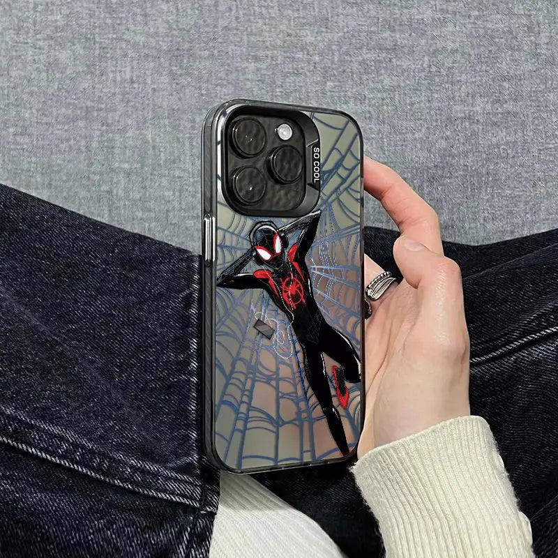 Luxurious Spider Man Marvel Comic Phone Case For iPhone