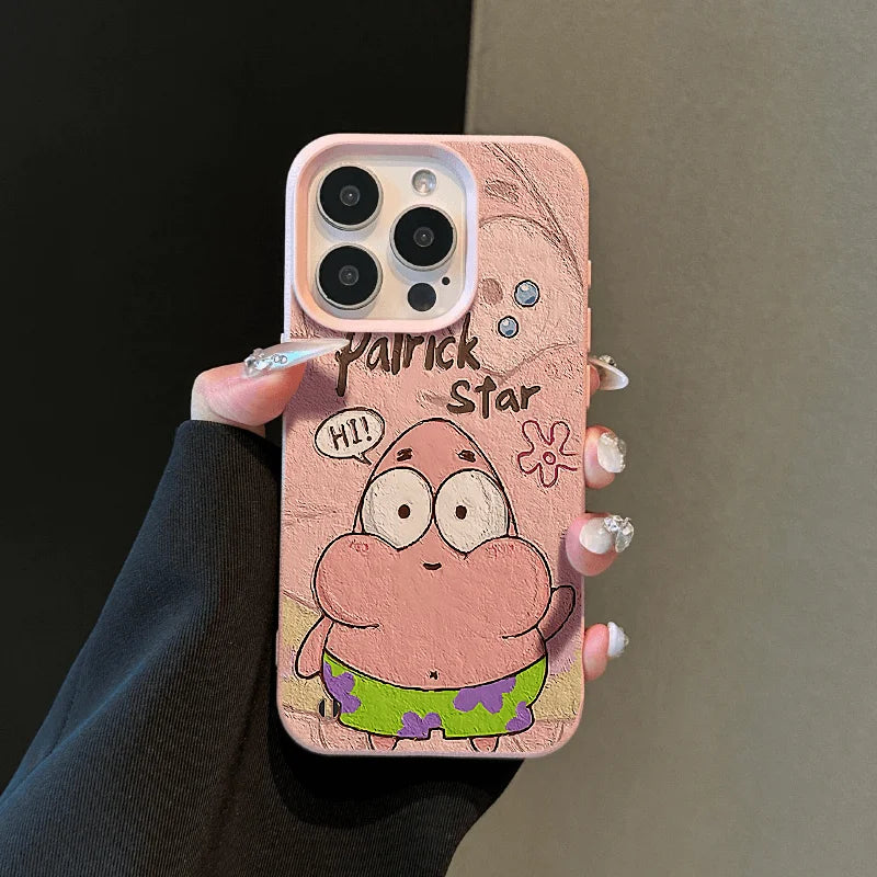 Anime Spongebo Squarepants Mobile Phone Case Available For iPhone