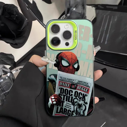 Marvel Spider Man News newspapers Phone Case For iPhone