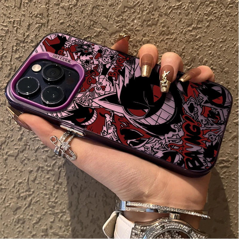 Anime Pokemon Gengar Phone Case For iPhone