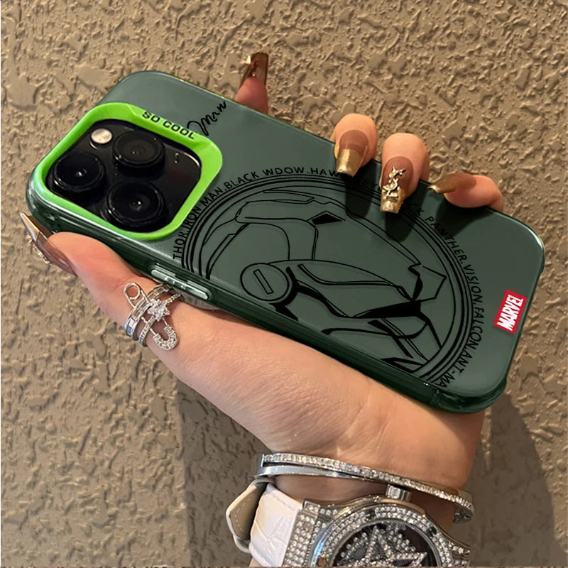 Cartoon Iron Man Phone Case For iPhone