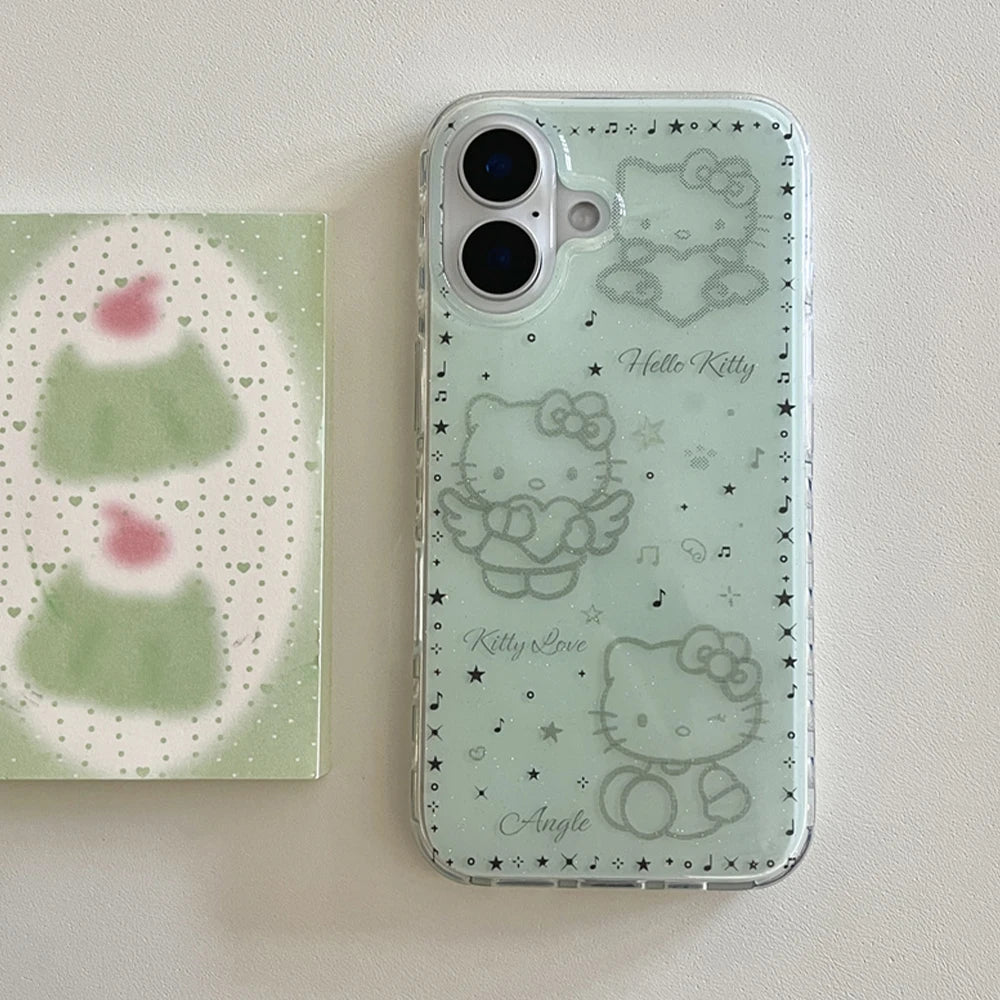 Hello Kitty With Luxury Phone Case