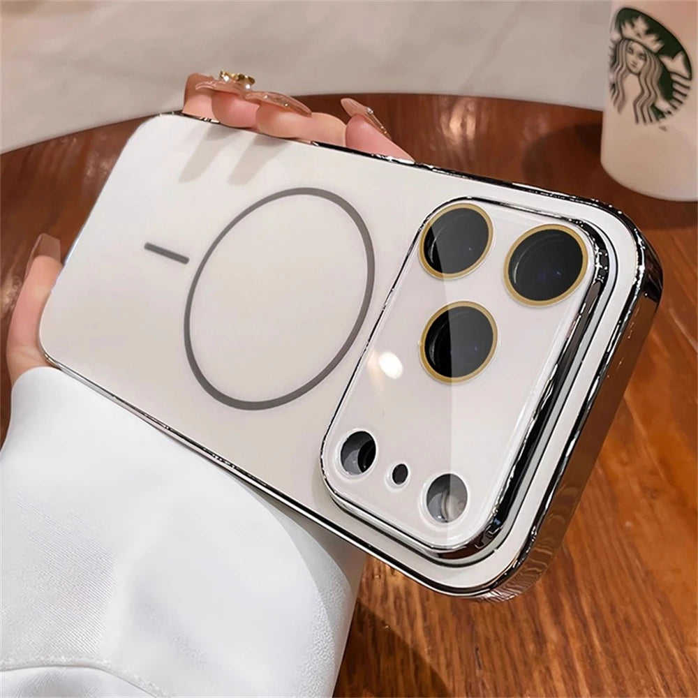 Luxury Plating Bumper Hard Case For iPhone