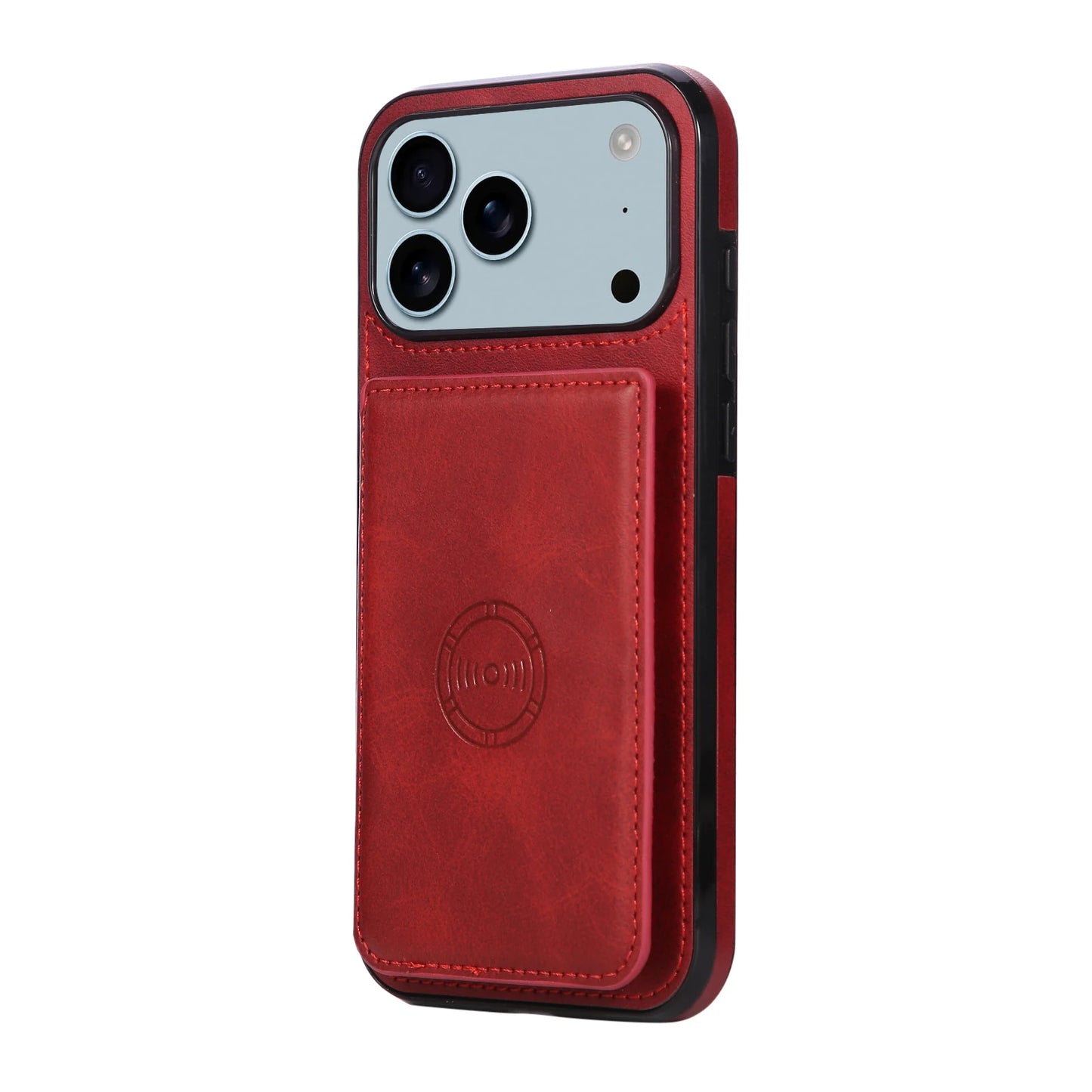 Anti-Theft Magnetic Leather Phone Case For iPhone