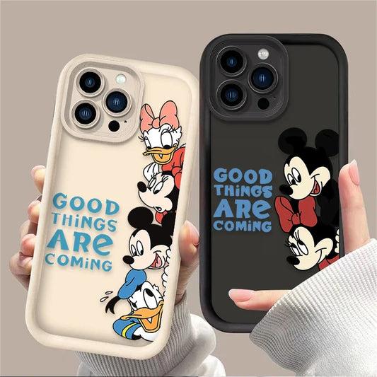 Cute Mickey Minnie Phone Case For iPhone