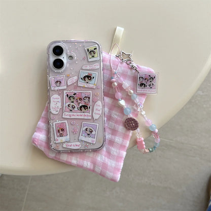 New Cute Cartoon Fashion Girls Phone Case For iPhone