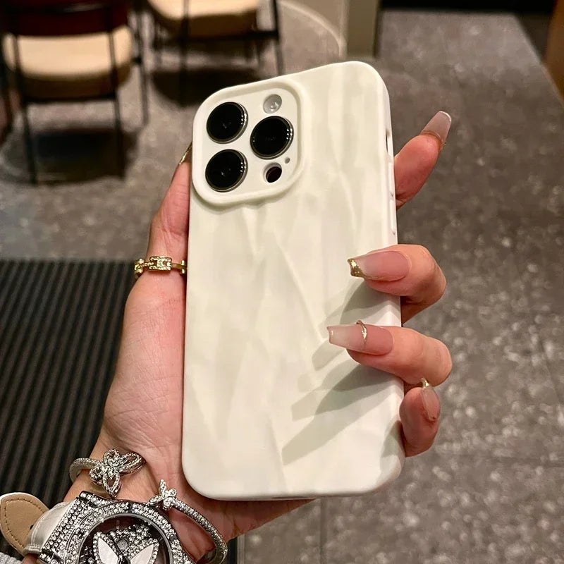 Soft Fold Pattern Phone Case