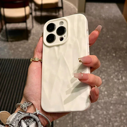Soft Fold Pattern Phone Case