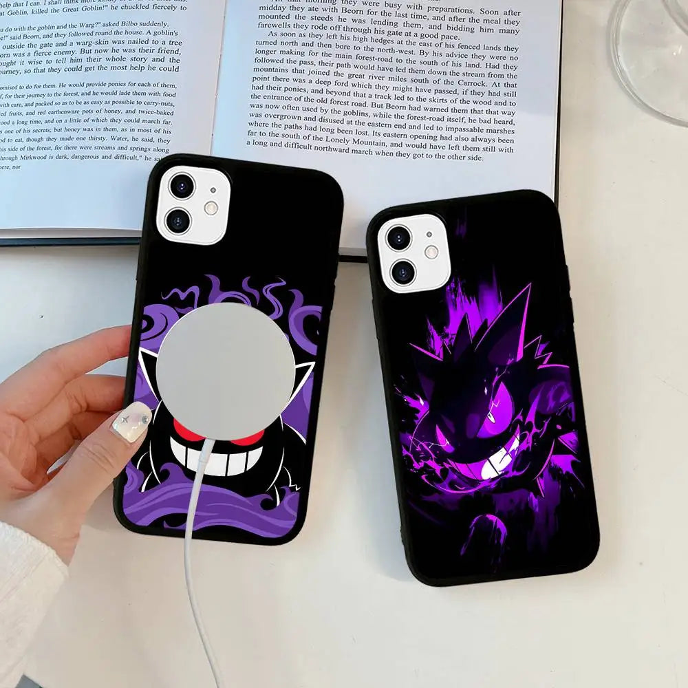 Anime Gengars Phone Case Magnetic Case For iPhone