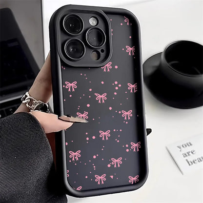 Cute Pink Bowknot Bow Phone Case