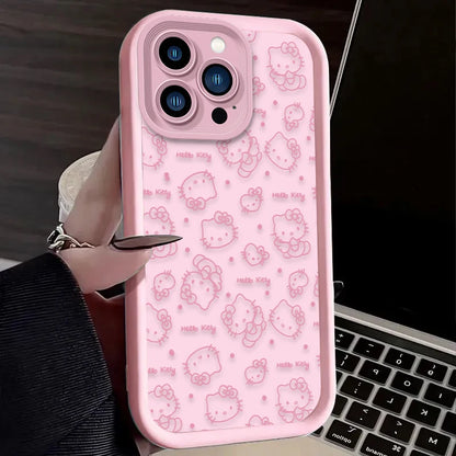 Cute Hello Kitty Phone Case For iPhone