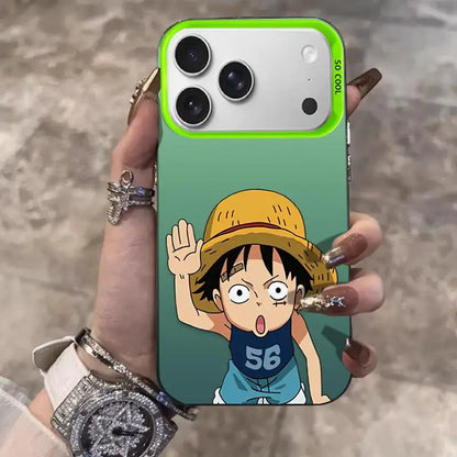 3D One Piece Monkey D. Luffy Phone Case For iPhone