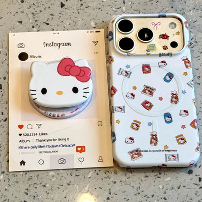 Korean New Cute Cartoon Sanrio Hello Kitty Phone Case For iPhone