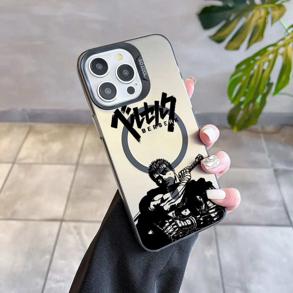 Berserk Guts Hot Anime Magsafe Magnetic Case For iPhone