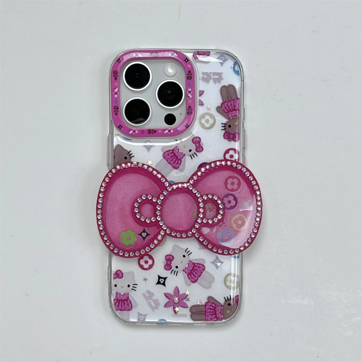 Cute Flower Hellokitty Phone Case For iPhone